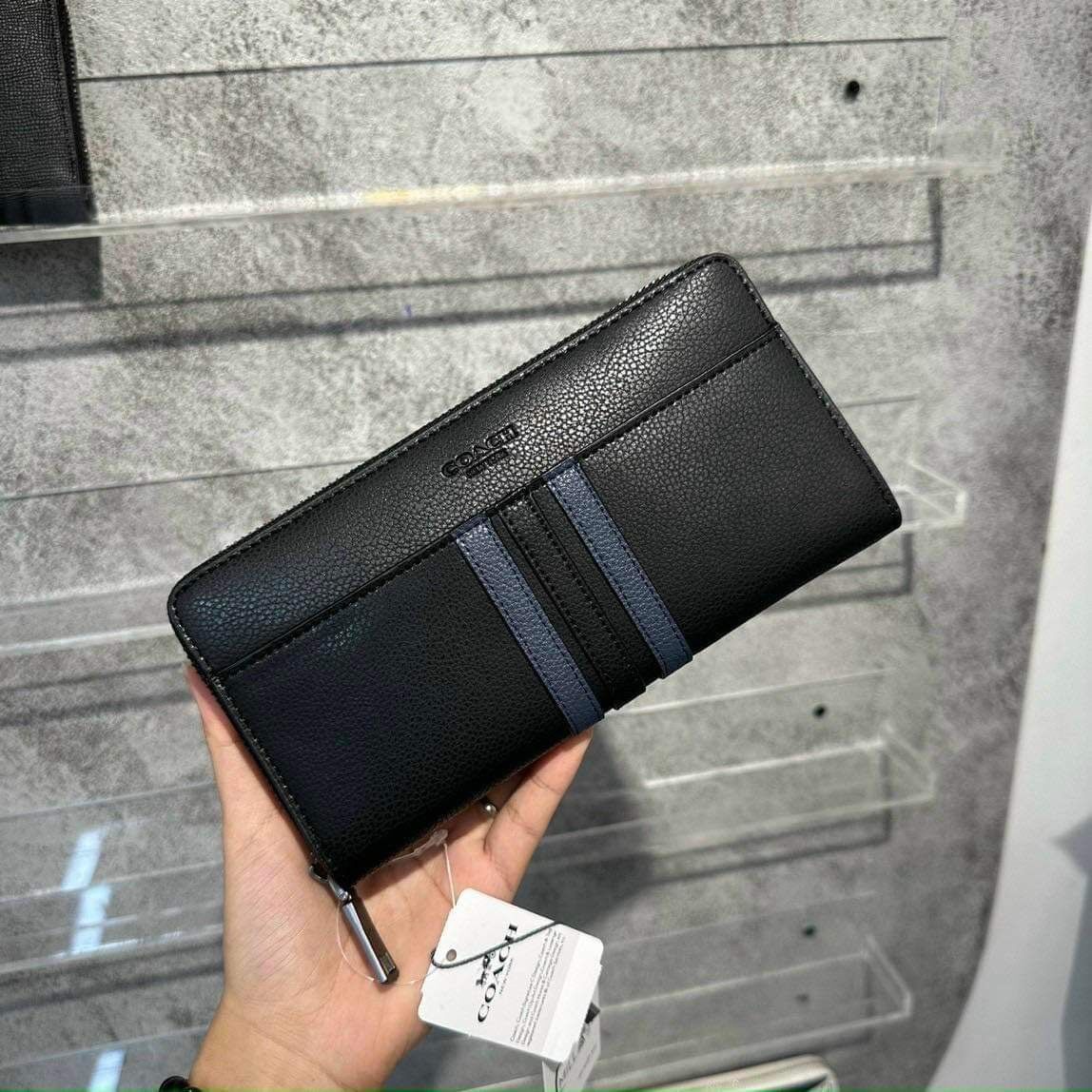 Ví dài cầm tay C0.ach unisex