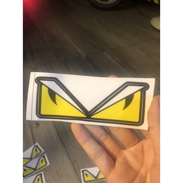 Tem mắt fendi lớn
