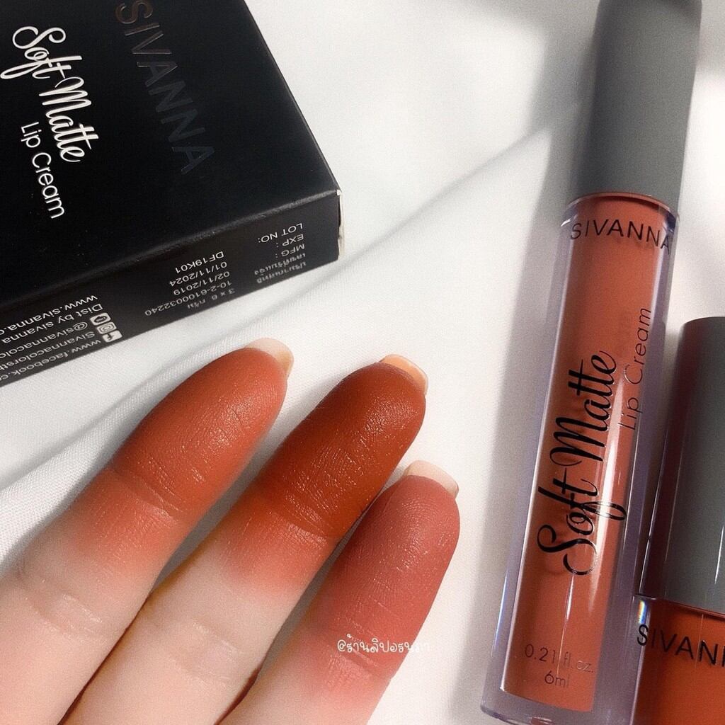 SÉT SON KEM LÌ 3 CÂY SIVANNA SOFT MATTE