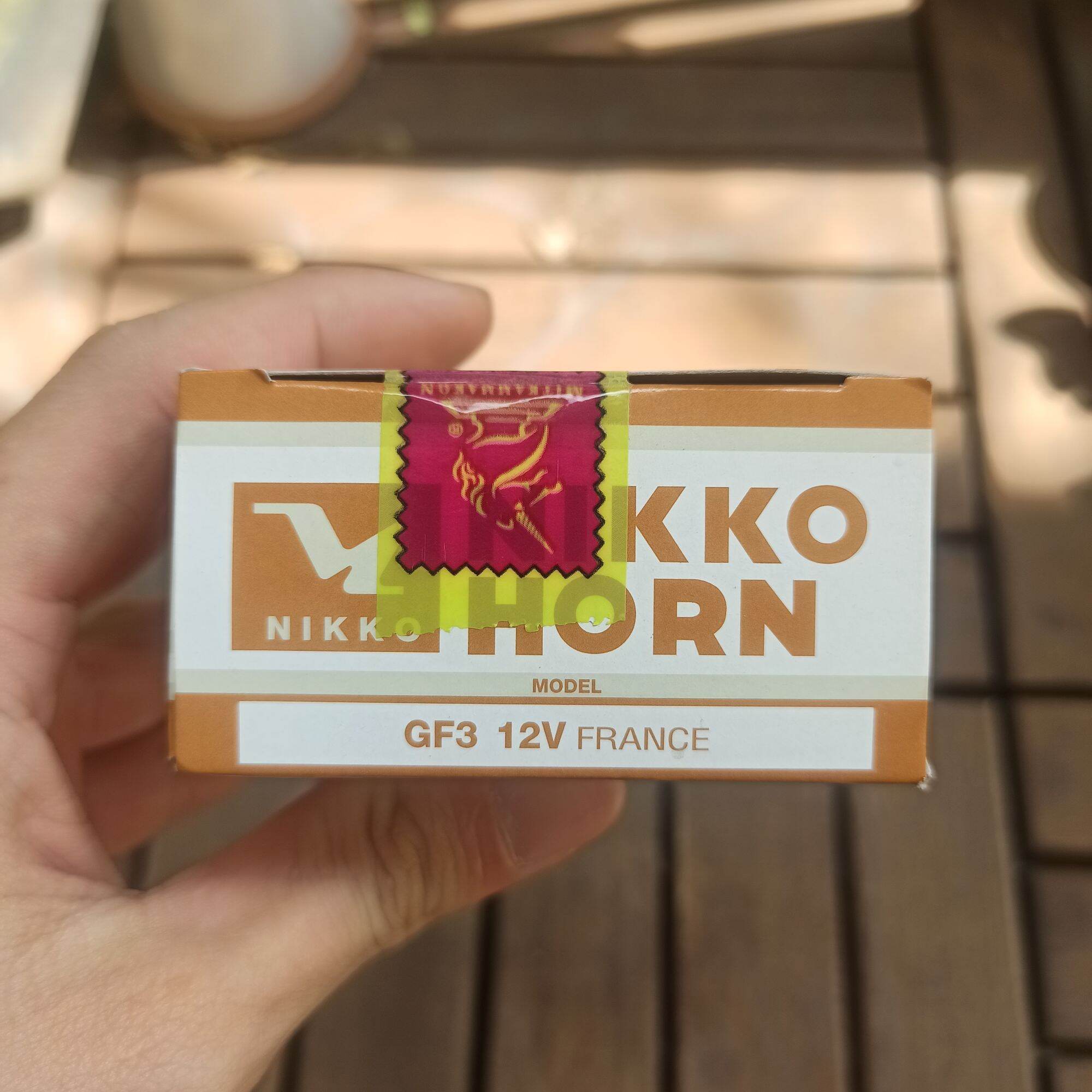 Kèn ,còi xe máy hiệu Mitkam Makon (Nikko horn) 12v