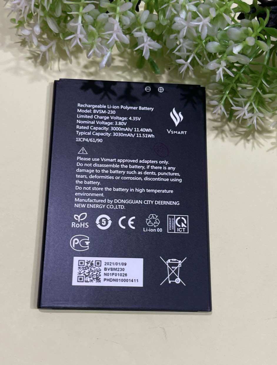 Pin vsmart bee 3 / v230a / v230 3030mah hàng chuẩn giá tốt