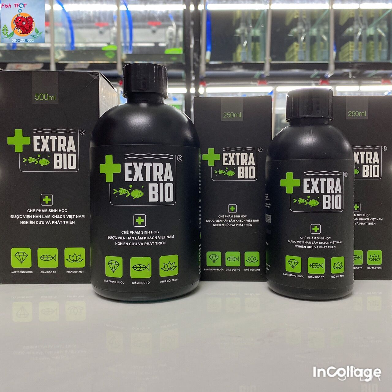 Men vi sinh làm trong nước extra bio