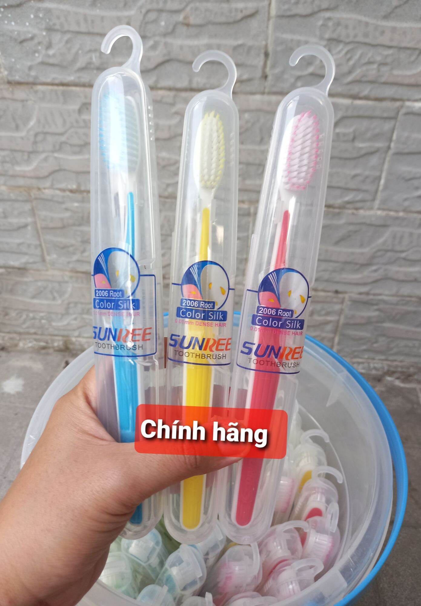Bàn Chải Đánh Răng siêu mịn Sunree Thái Lan.