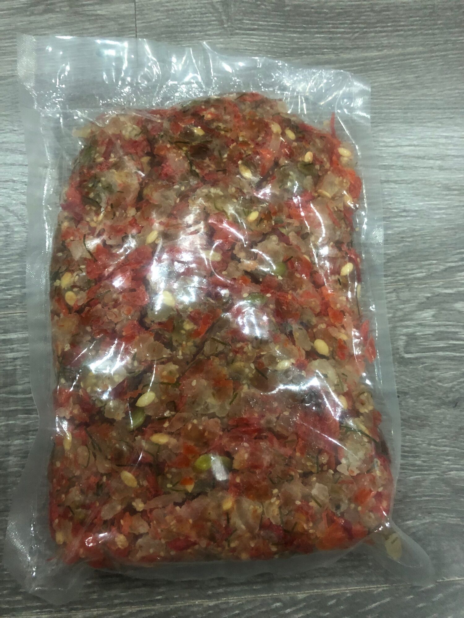 NHÂN THẬP CẨM XÁ XÍU 1kg ( Nhân đã trộn sẵn về làm ngay )