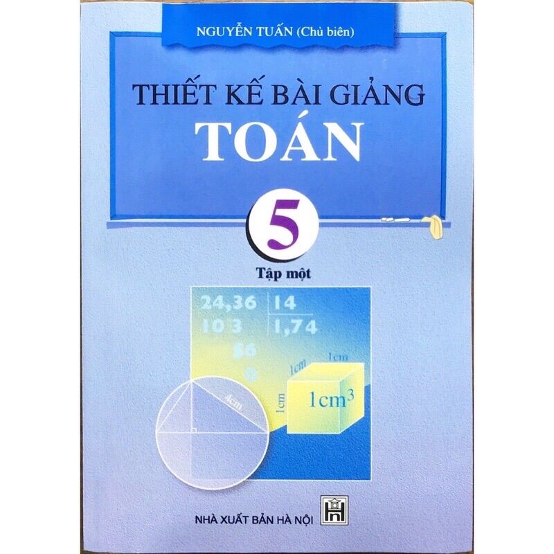 Sách - thiết kế bài giảng toán 5