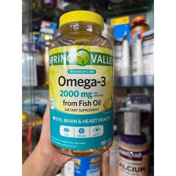 Spring Valley Omega3 -180 viên