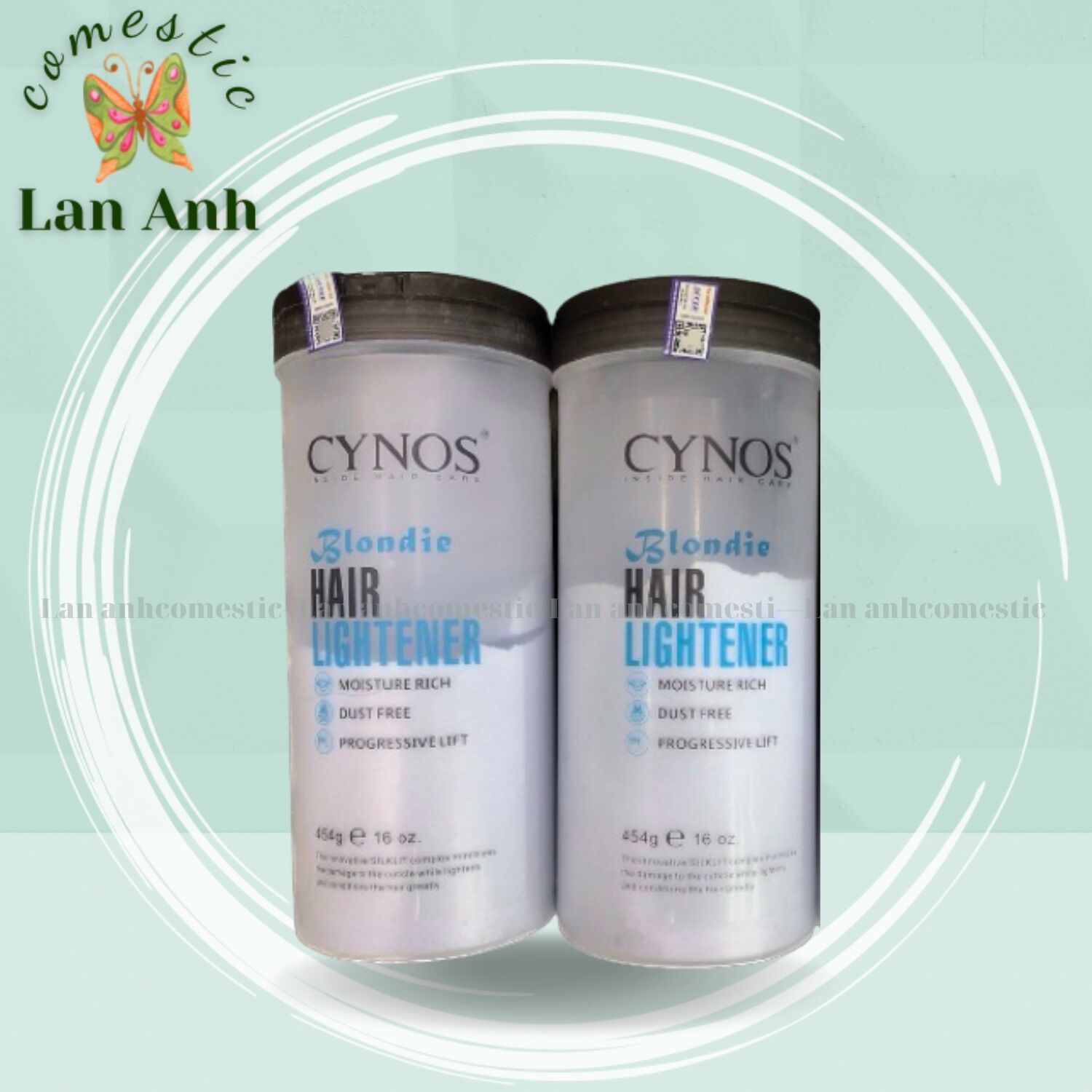 BỘT TẨY TÓC CYNOS công nghệ mới bột xanh từ CANADA