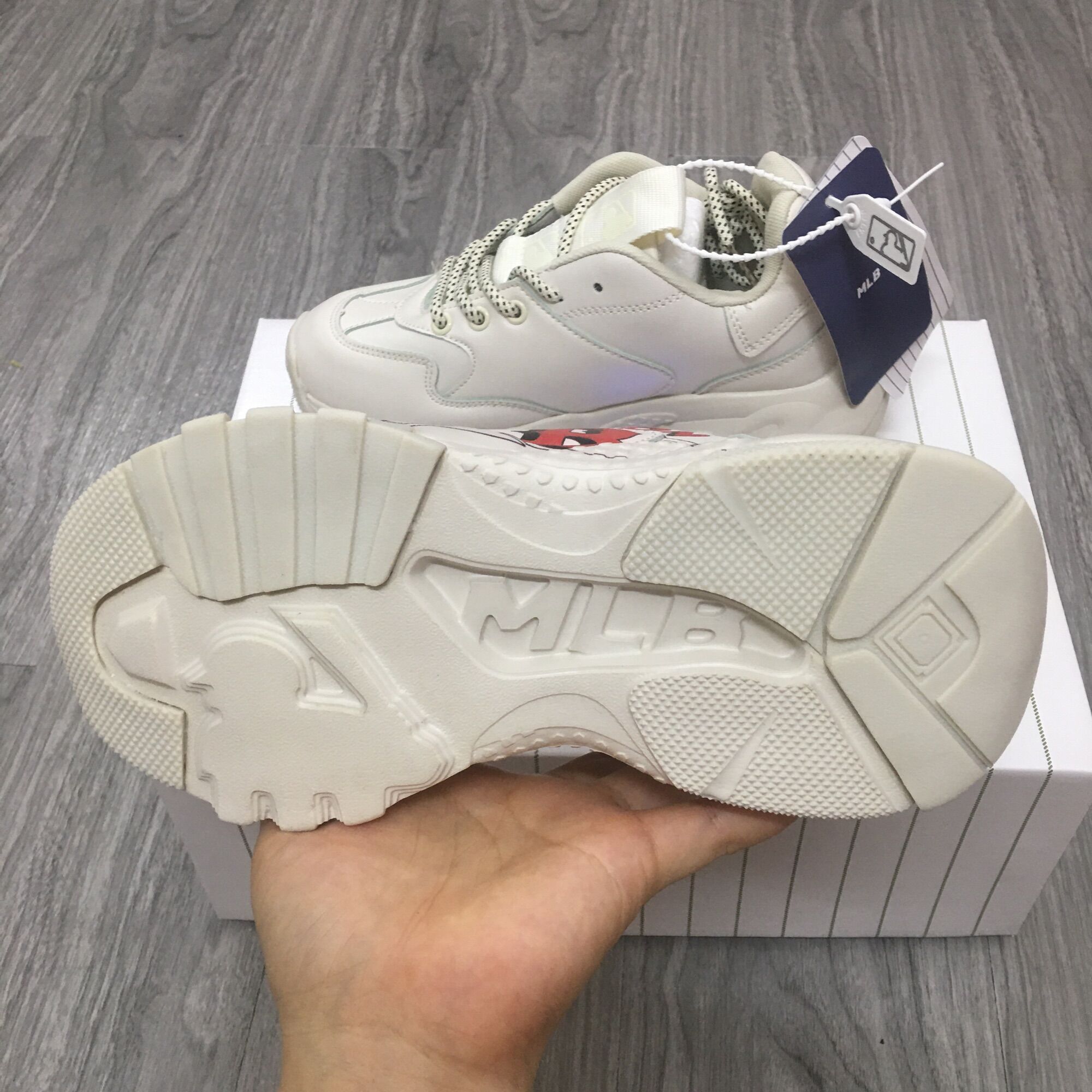 [TẶNG HỘP+tất] Giày thể thao MLB B boston mới size 36->44