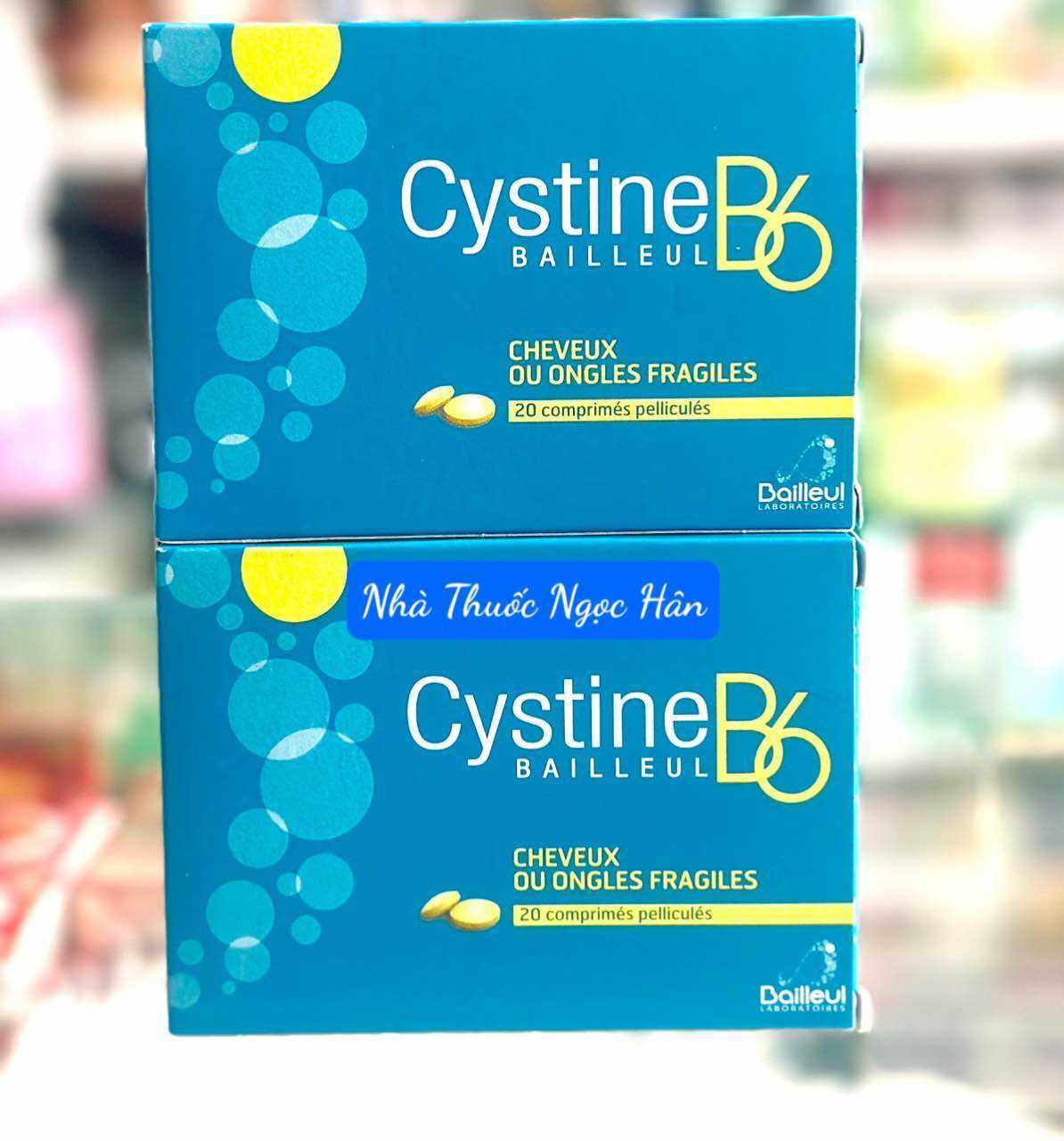 CYSTINE B6 HỖ TRỢ RỤNG TÓC HỘP 20 VIÊN