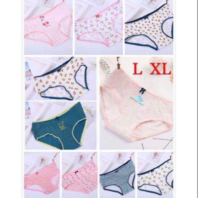 Combo 5 Quần Lót Cotton Cute Kháng Khuẩn MI866