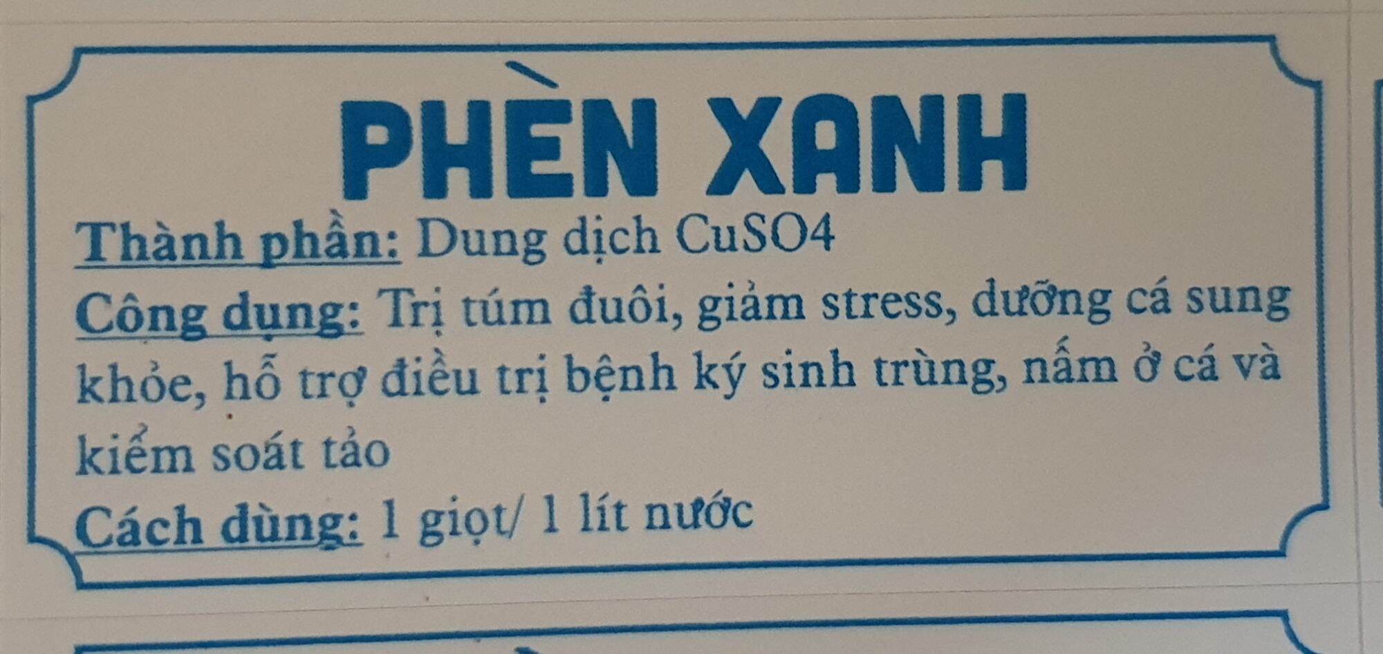 Phèn Xanh