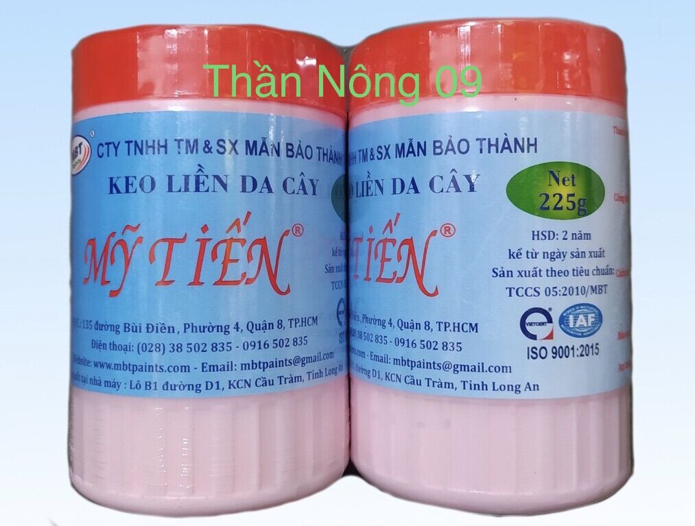 Keo liền da cây mỹ tiến 225g