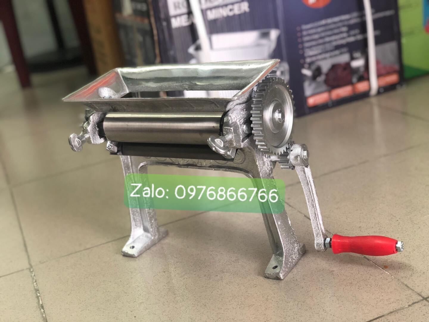 MÁY CÁN MỰC -LÀM MỀM KHÔ MỰC TRỤC DÀI 200mm