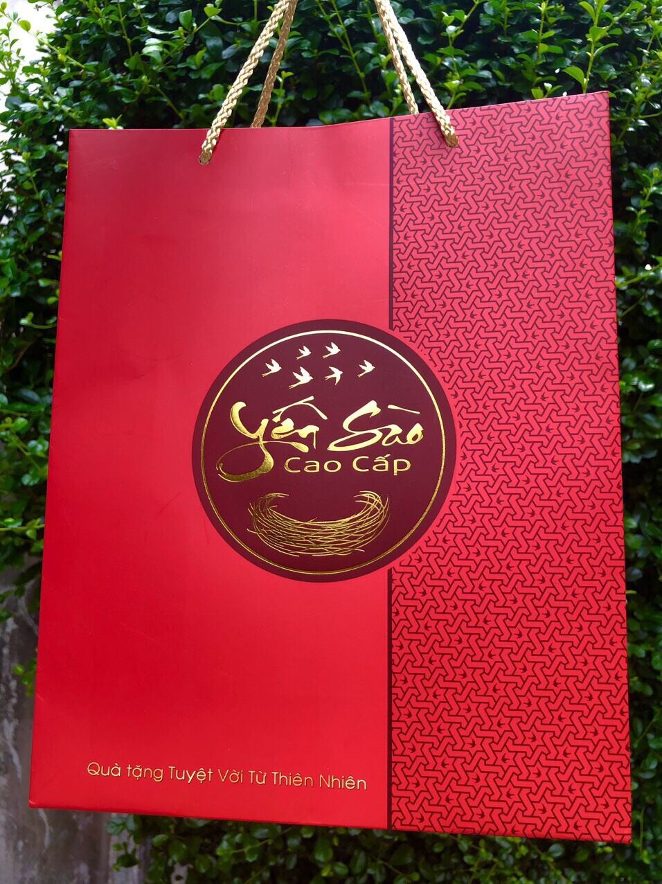 TÚI ĐỨNG ĐỰNG YẾN SÀO 100 gr (ÉP KIM)