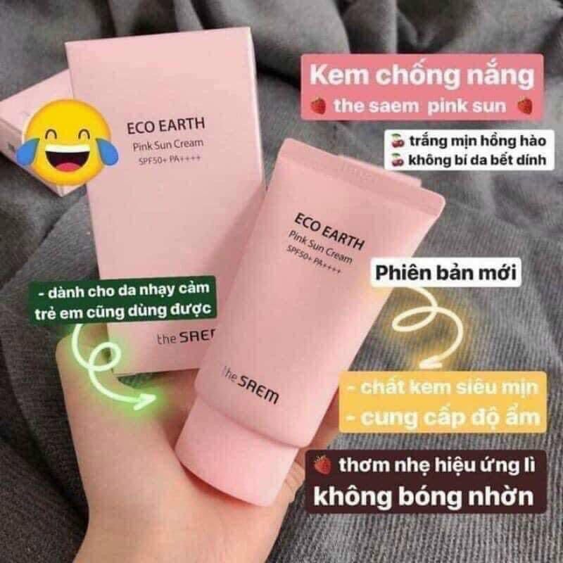 Kem chống nắng The Saem Eco Earth (Limited Edition)