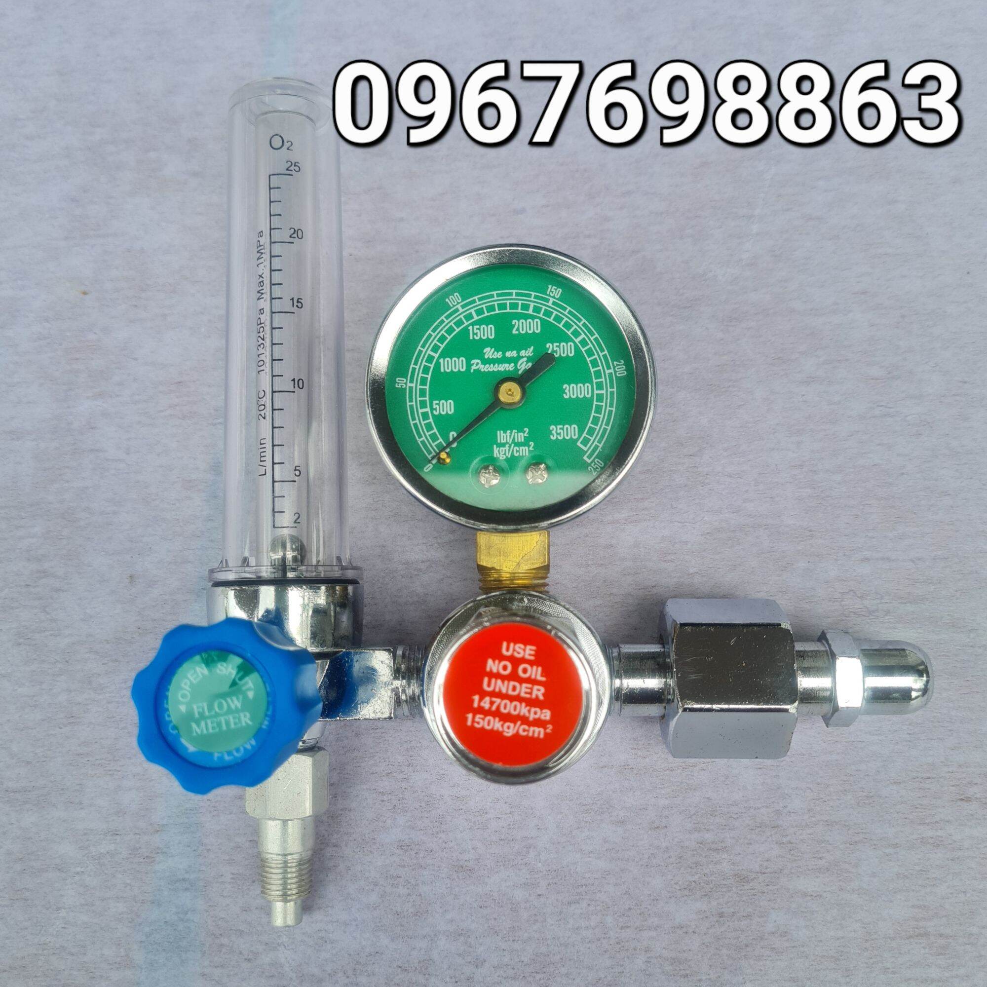 Đồng Hồ Argon_Bộ Van Điều Áp Bình Khí Argon