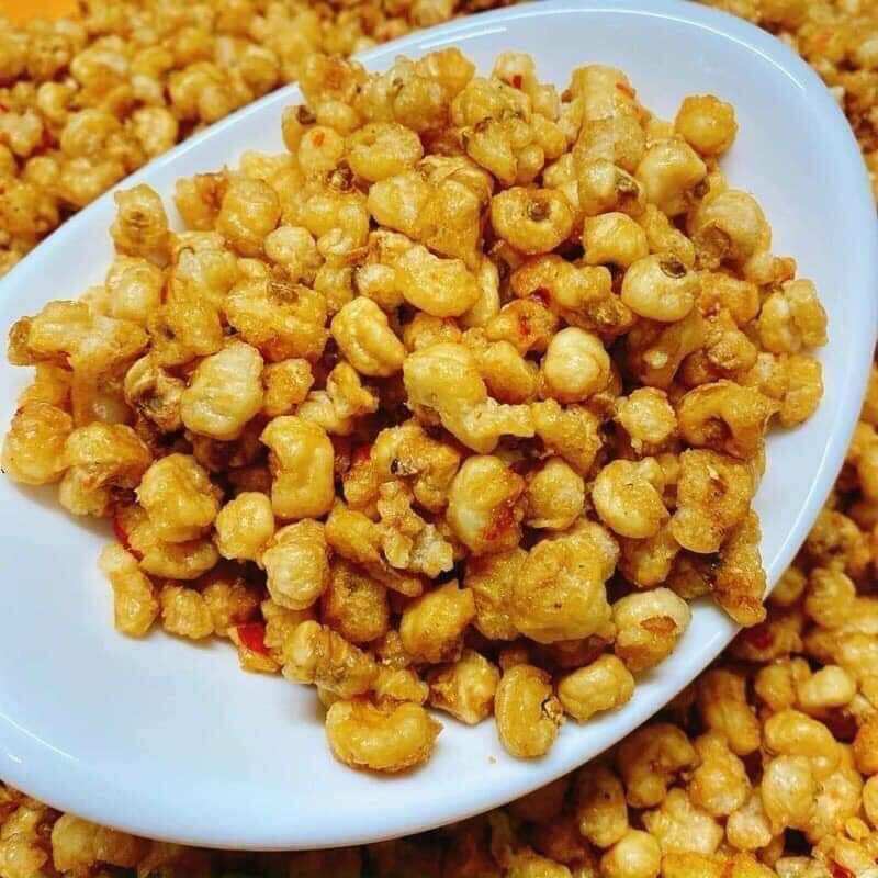 1kg bắp sấy mắm ớt vị đậm đà giòn tan