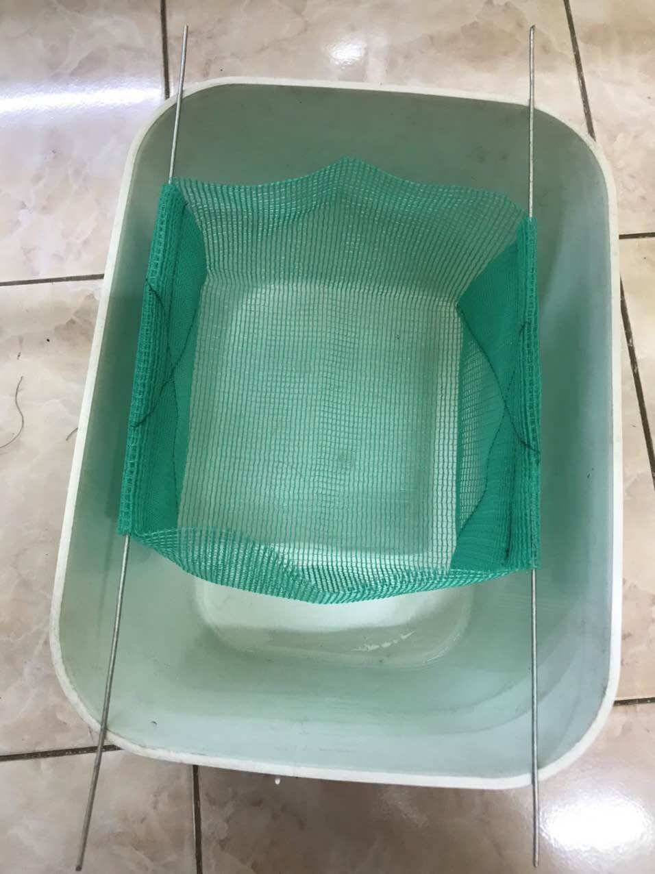 Combo 10 Lồng tách đẻ cá Guppy khay 7lít