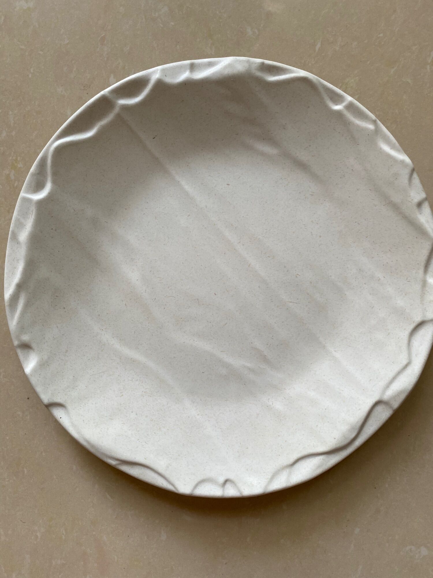 Đĩa trắng kiểu Melamine cao cấp