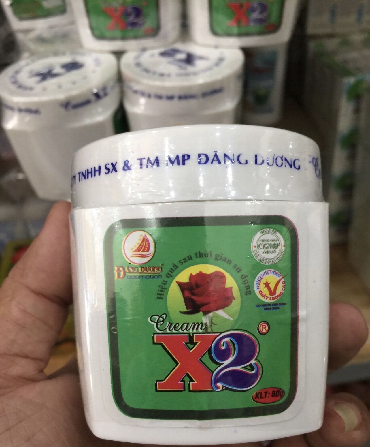 Kem Body X2 siêu trắng da