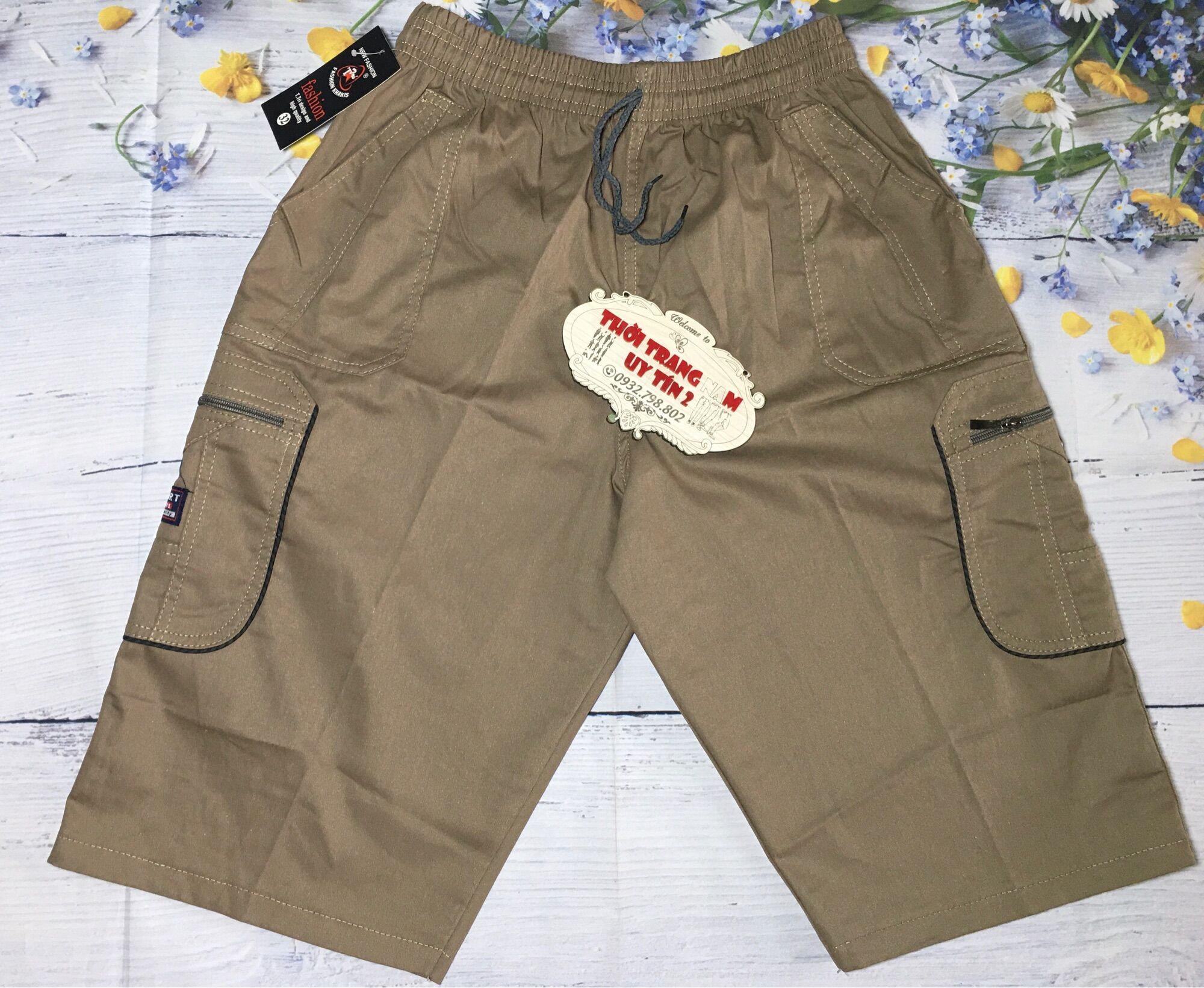 QUẦN KAKI LỬNG MÀU (Giao màu ngẫu nhiên)