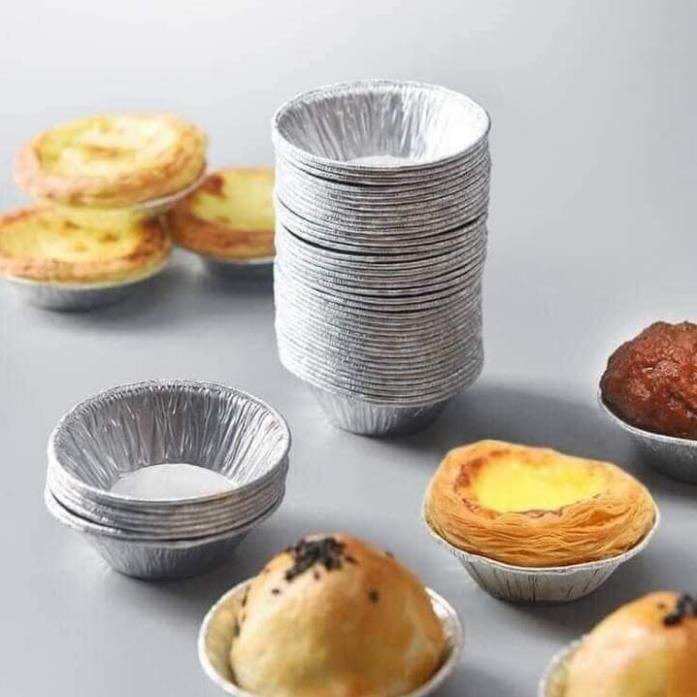 Combo 100 Chén Giấy Bạc Mini