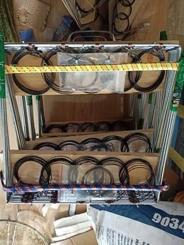 Bộ thòng bẫy chồn quốc bịp 10 khung