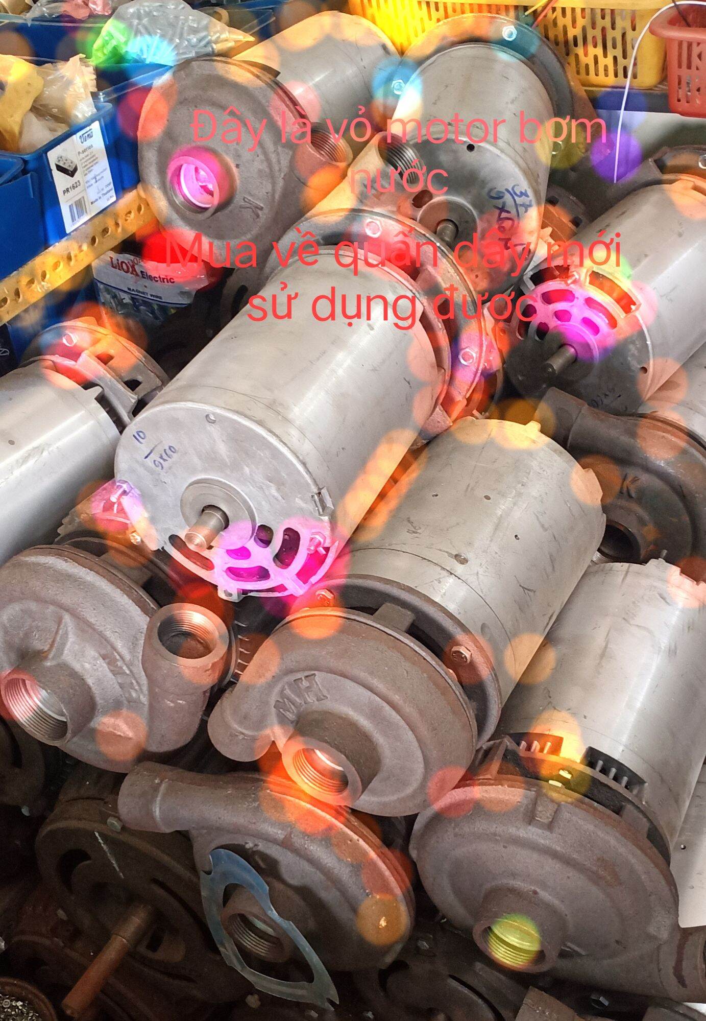 Phôi Máy Bơm ( Không đầu bơm)