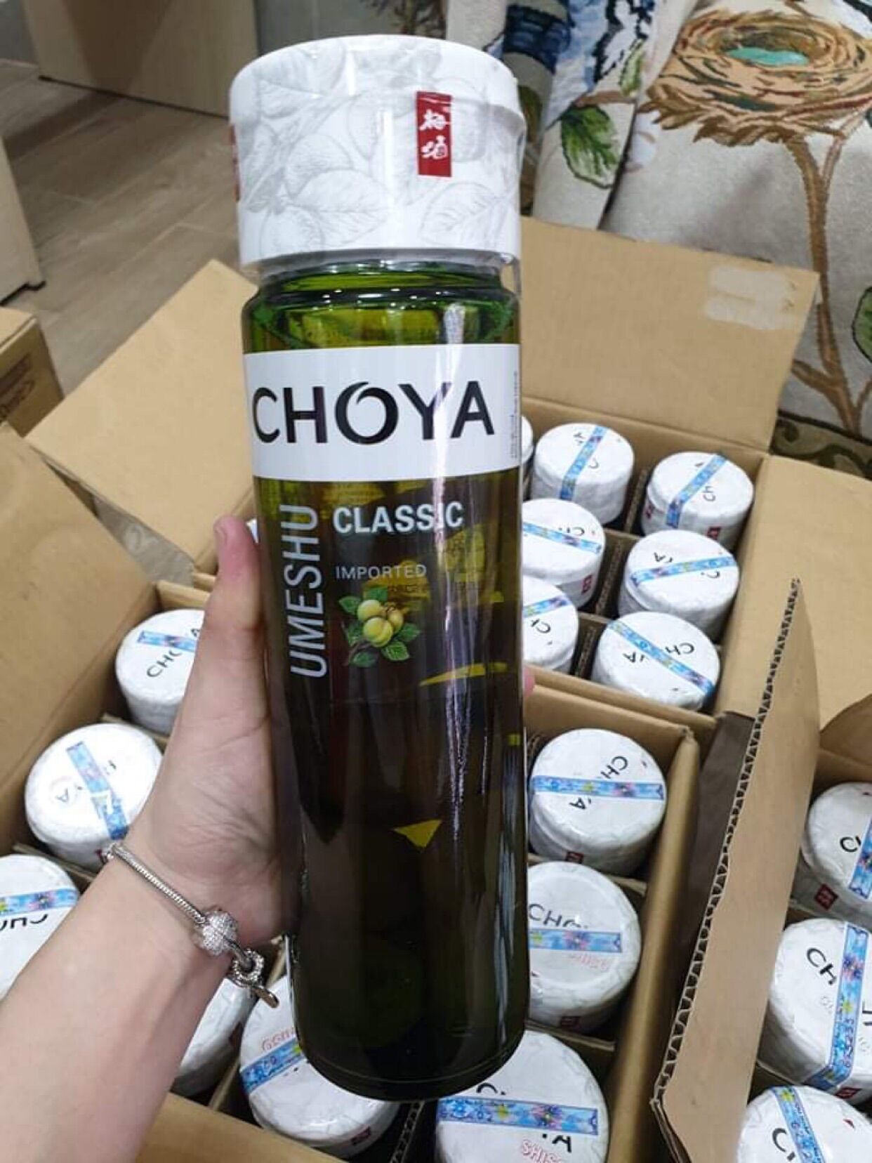 Nước mơ xanh truyền thống Choya Nhật Bản 650ml