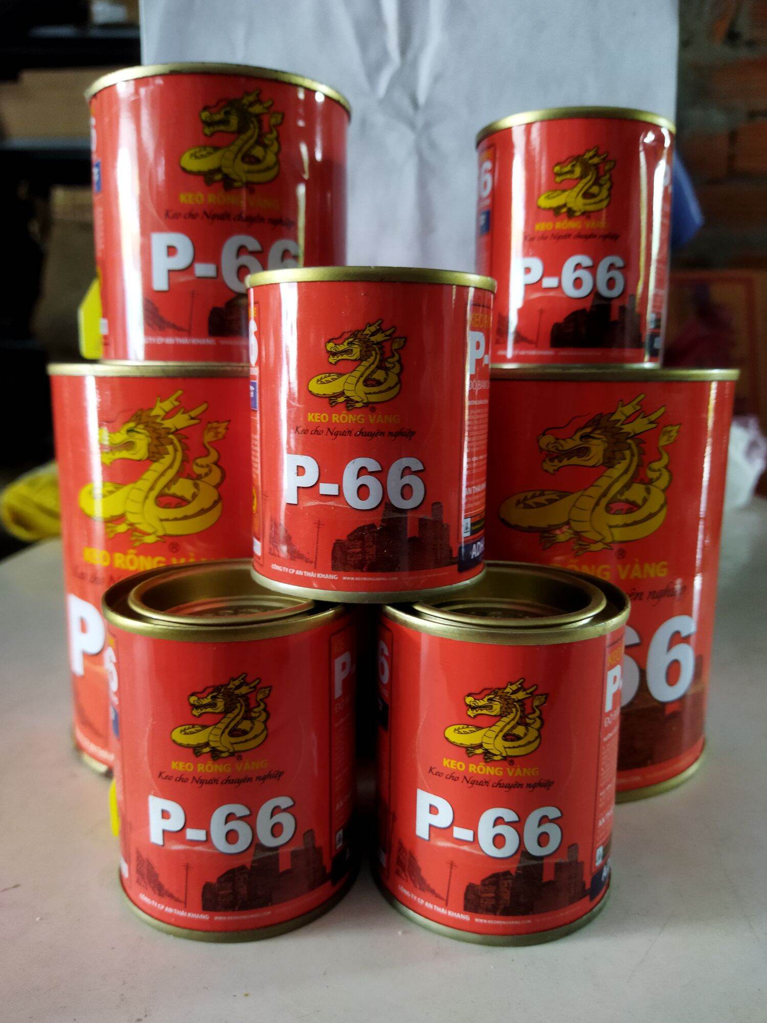 Keo dán rồng vàng p-66_600ml