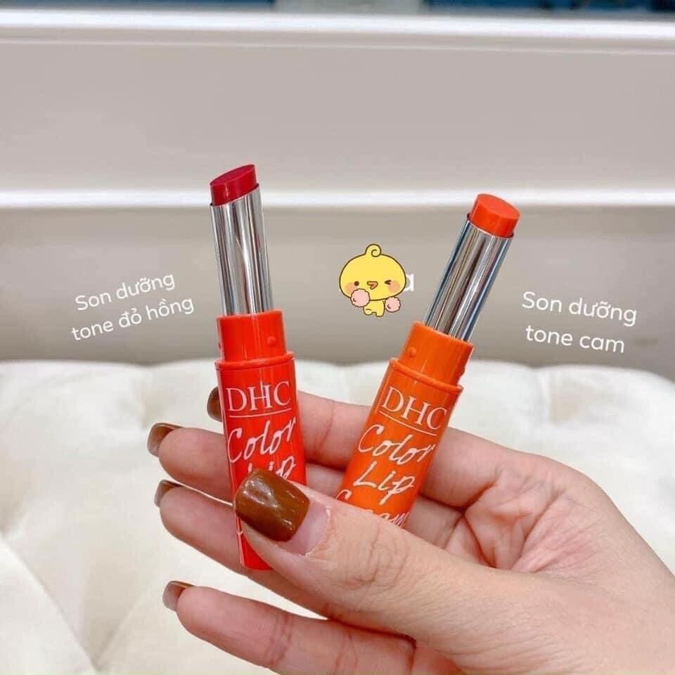 Son dưỡng môi DHC có màu và không màu
