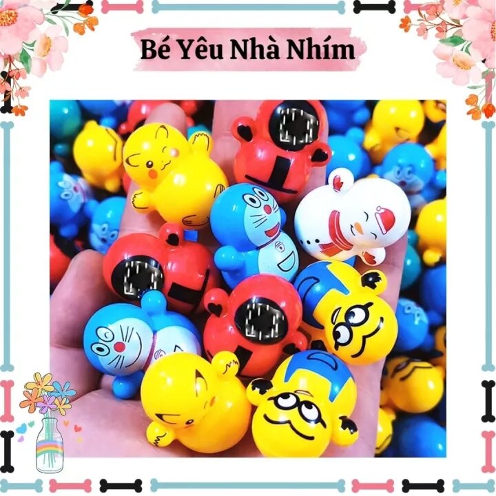 Lật Đật Mini Mix 10 Mẫu 1 Bịch Cực Dễ Thương Đồ Chơi Thông Minh Cho Bé