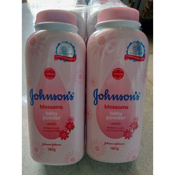 Phấn hồng Johnson's Baby 180g hàng Thái Lan