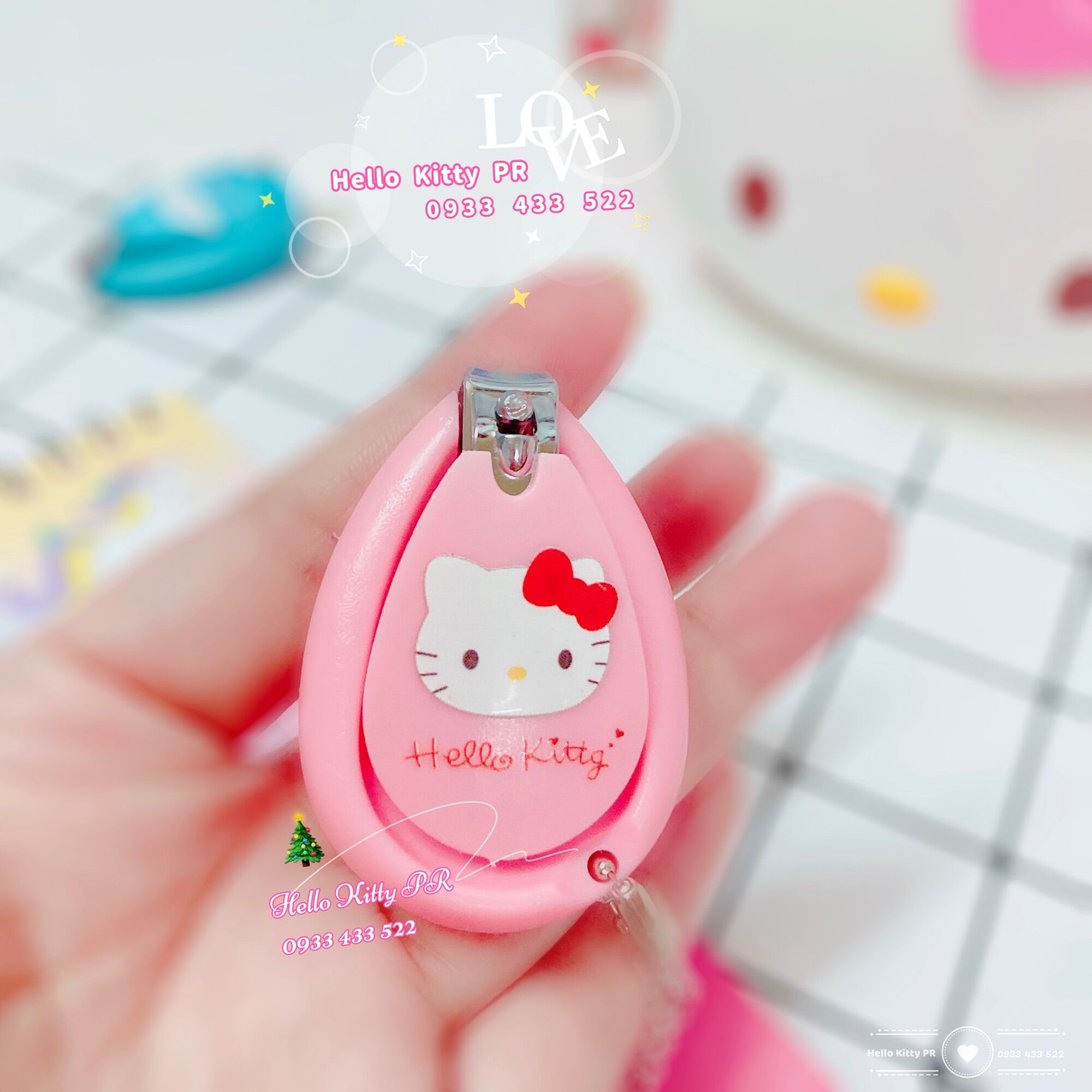 Bấm móng tay Hello Kitty - Melody - Cinamaroll - Pudding