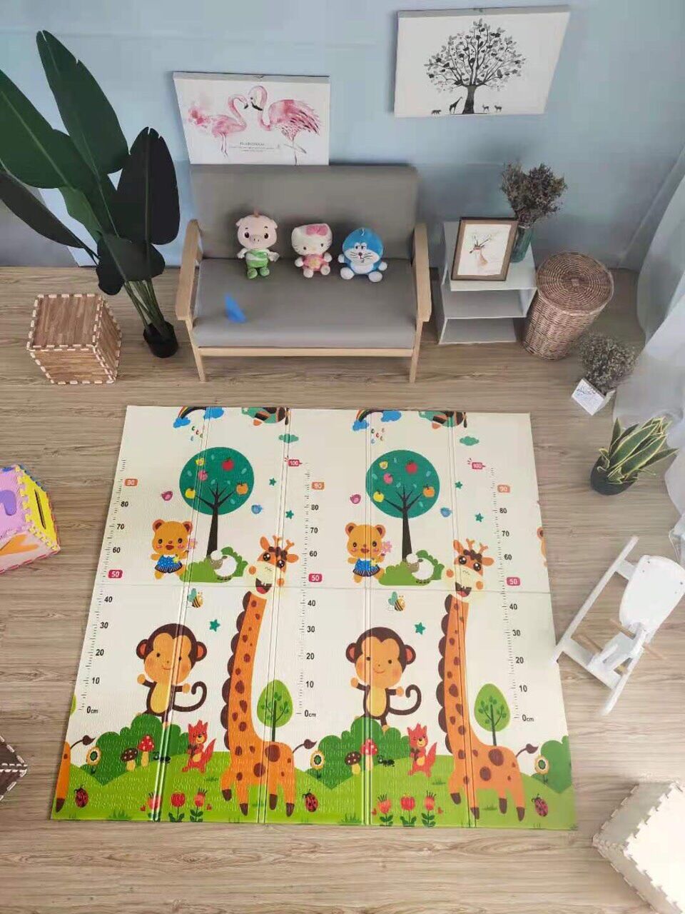 Thảm xốp xpe gấp gọn cho bé 1.8x2m