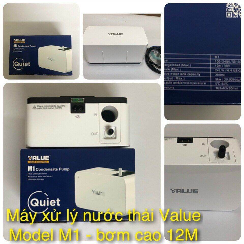 Máy bơm sử lý nước thải điều hòa ,bơm valux ,12m