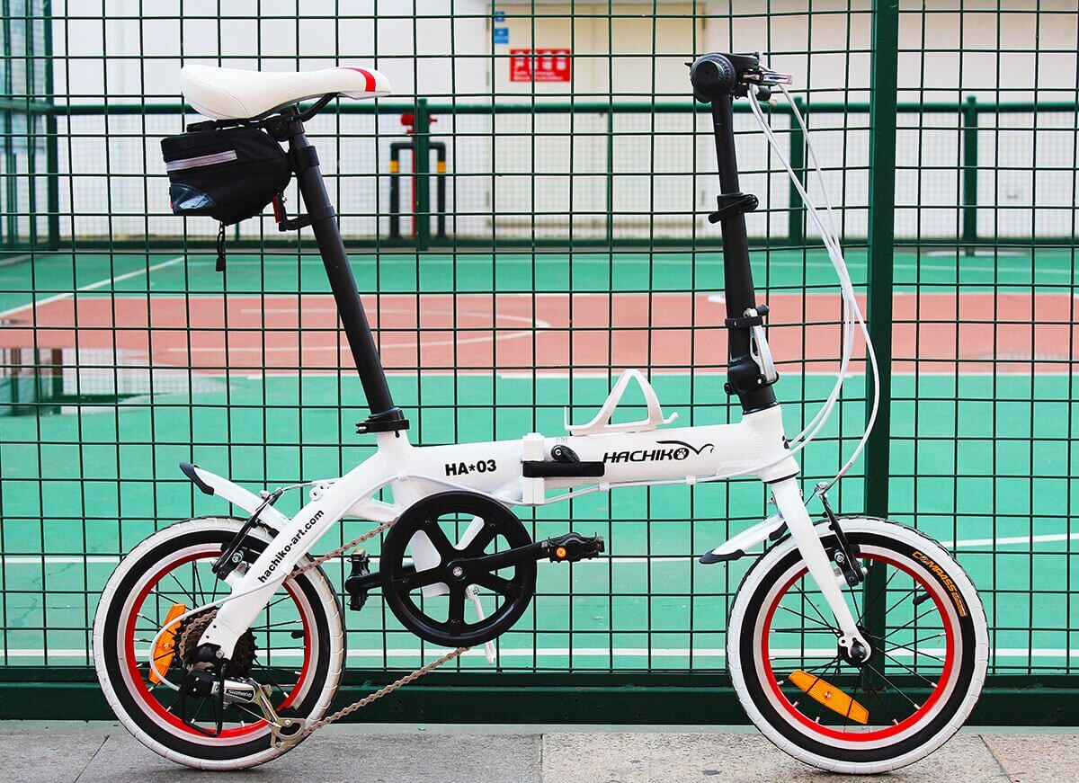 Xe đạp gấp nhật bản hachiko ha01 và ha04