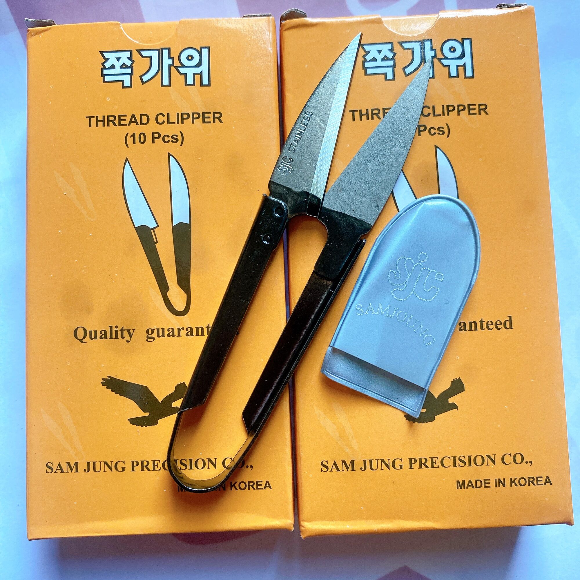 KÉO BẤM CHỈ HÀN QUỐC SAM JUNG TIỆN DỤNG