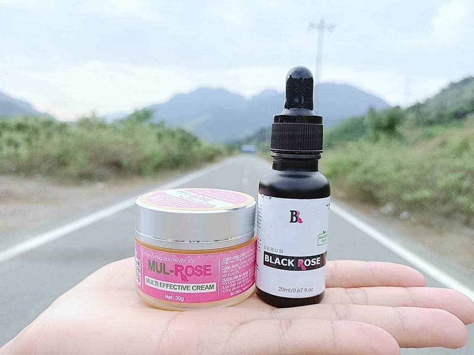 Kem nghệ mulrose +serum blackrose