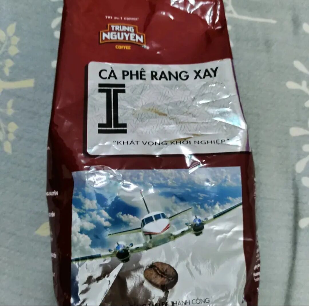 2 bịch cà phê TRUNG NGUYÊN  chữ I loại 500g