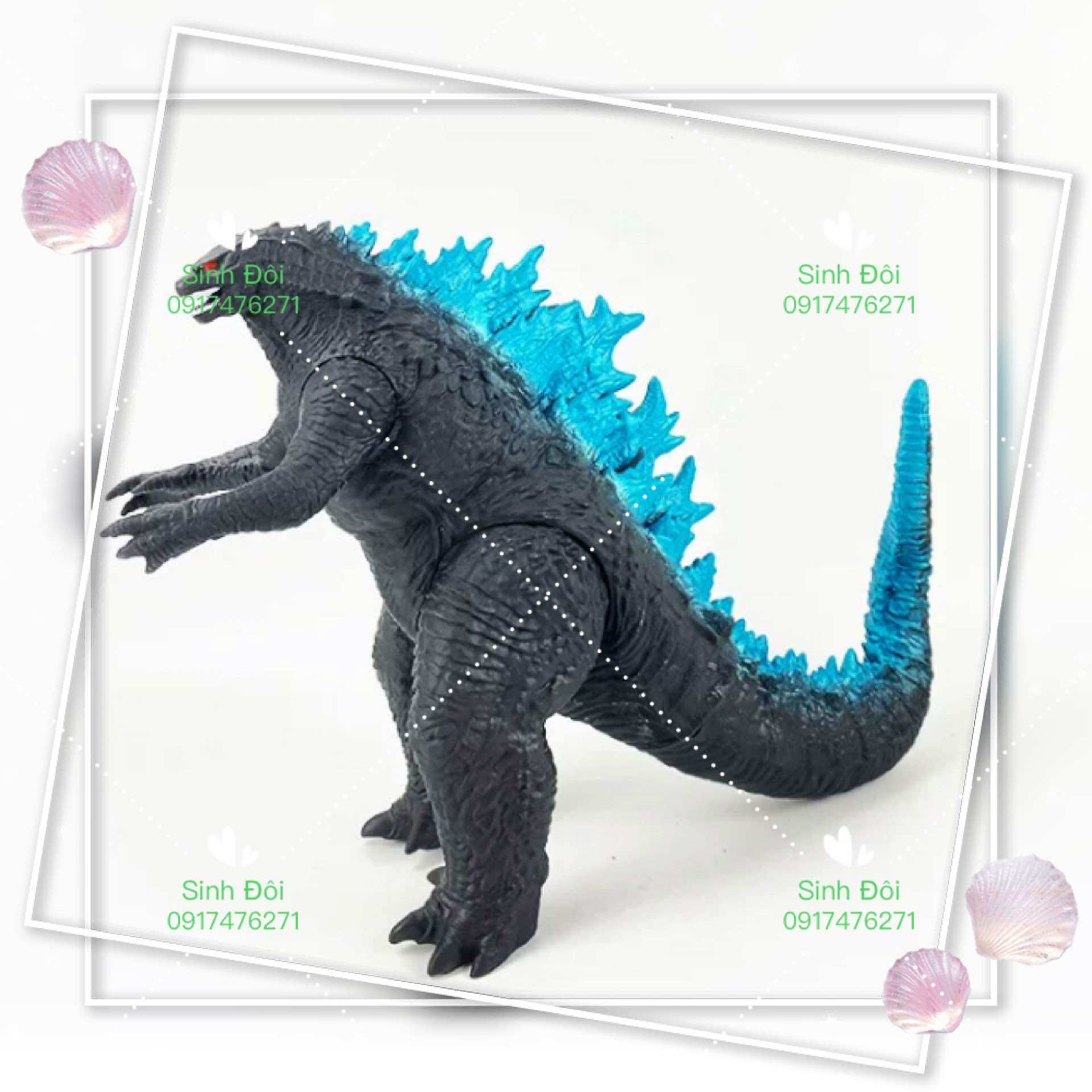 Mô hình khổng long cao 22cm - mô hình trưng bày