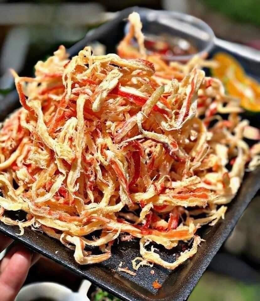 🦑MỰC XÉ SỢI HẤP NƯỚC DỪA🦑🦑🦑300gr