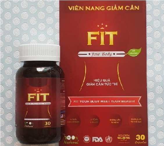 Giảm Cân FiT Mỹ 30 viên của Mỹ