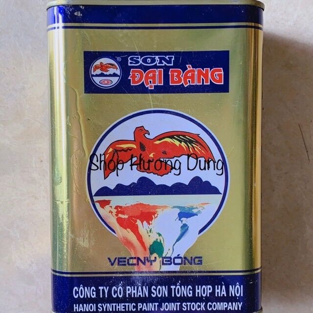 Sơn Vecny bóng màu cánh gián Đại Bàng