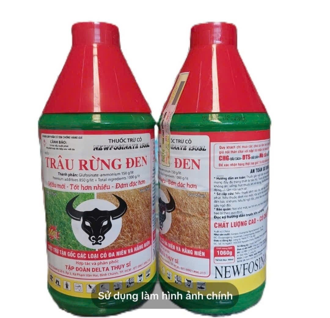 Thuốc trừ cỏ TRÂU RỪNG ĐEN COMBO 20 CHAI 900ml 1 thùng