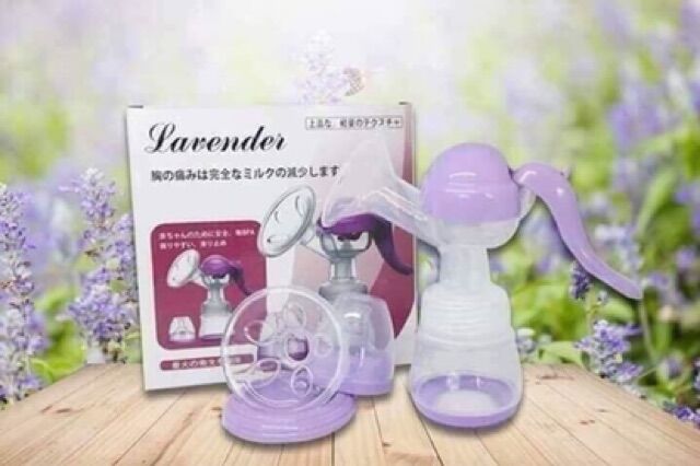 Máy hút sữa cầm tay Lavender tặng kèm 5 túi trữ sữa