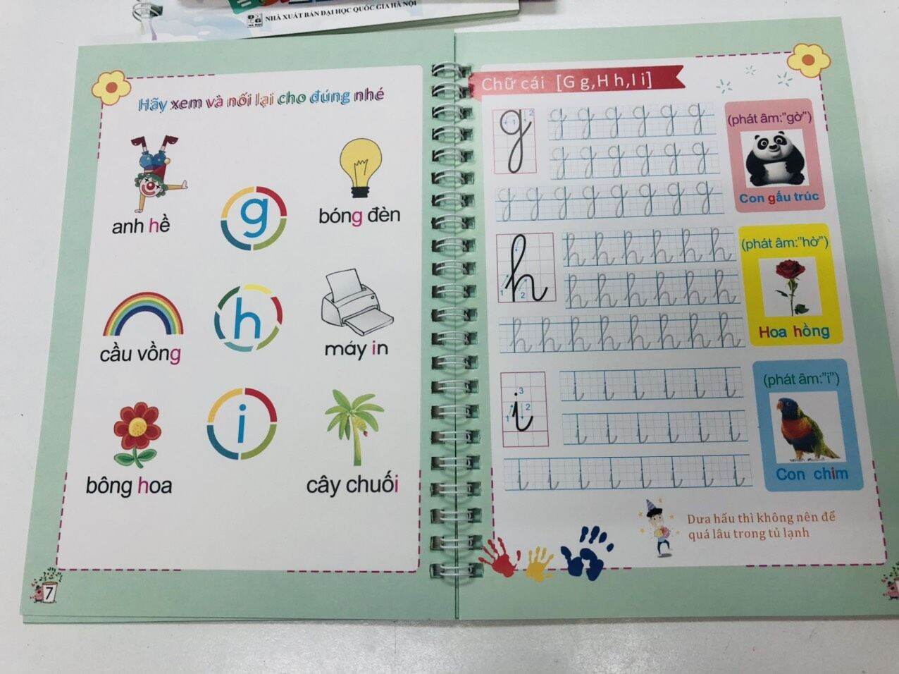 [TẶNG 2 BÚT + 8 RUỘT BÚT + DỤNG CỤ HỖ TRỢ CẦM BÚT] Combo 3 Vở Tập Viết Thần Kì Tự Xoá