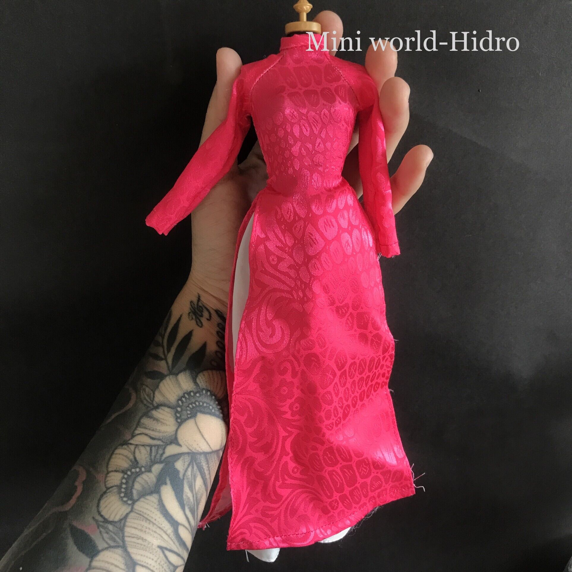 Áo dài cho búp bê Barbie 30cm