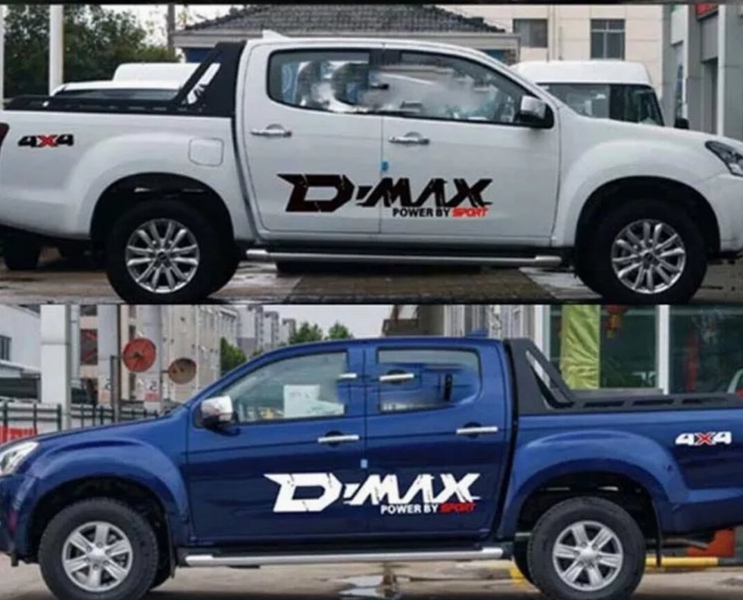 Tem dán xe bán tải Isuzu D-max