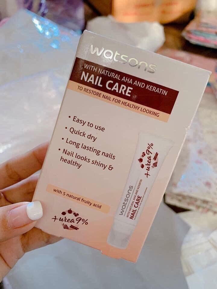 Kem dưỡng móng tay móng chân nail care watson